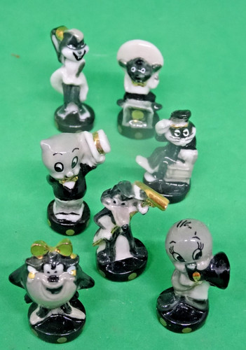 Lot fèves toons - de, noir