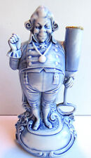 RARE Statuette porcelaine allemande Schafer & Vater: Homme au pique-fleur