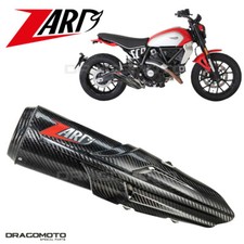 SCRAMBLER 800 DUCATI 2023 2024 ZARD Pot échappement Carbone Homologué ZDU007S...
