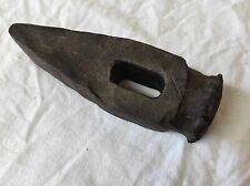 Outil ancien, Tête de Marteau de forgeron en acier Forgé 1kg600