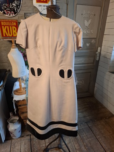 Robe vintage fait main