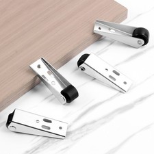 Roulettes pivotantes pour meubles adaptées aux portes coulissantes et berceaux