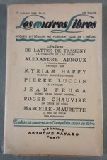 Les oeuvres libres - n°41,