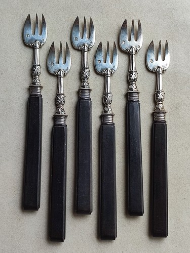 Xixe lot fourchettes à - lot, 6