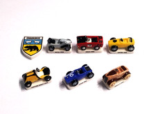 Série complète de fèves CHAOURCE MUSEE DES VOITURES A PEDALES 2008 Perso * 196