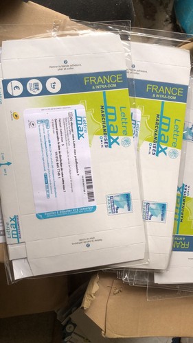 Lot lettre max 1 - lot, kg