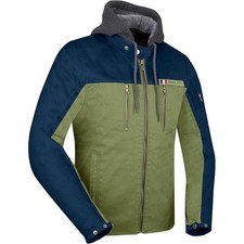 Blouson Moto Segura Presto Kaki/Marine - Homme Taille S Neuf
