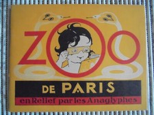 Livre publicitaire ancien Zoo