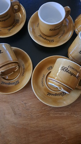 Tasses expresso cognac bisquit - tasses,