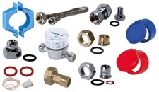 Compteur D'Eau Accessoire Compteur pour Robinet de Soutirage Eckventilzähler