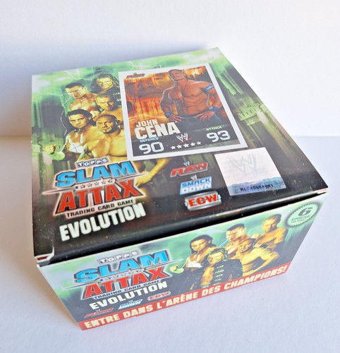 Display boite topps slam attax - topps,