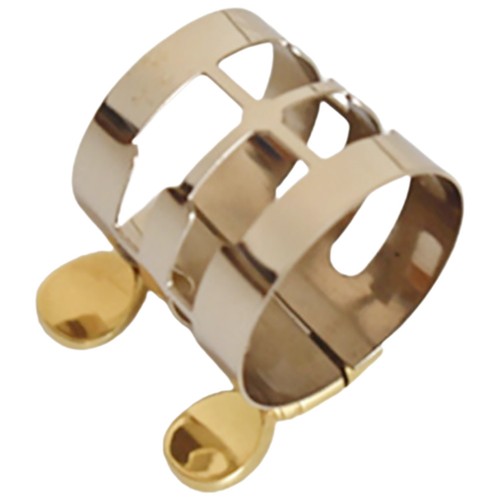 Golden metal saxophone - metal,