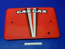 Plaque avant rouge Gasgas