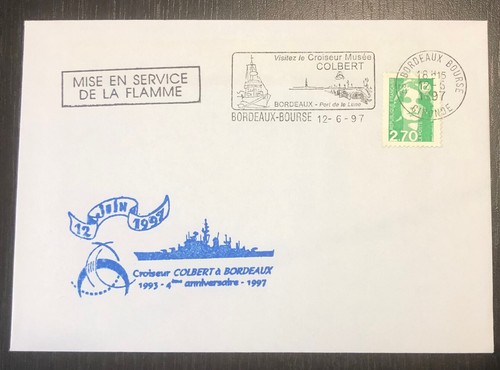 Lettre avec oblitération