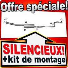 Silencieux intermédiaire pour - silencieux,