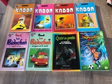 lot de 6 BD - Binet - 4 Kador et 2 Bidochon - Bon état/donne avec chair de poule