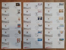 35 enveloppes Timbres premiers jours FDC Année 2012 sans double année complète ?