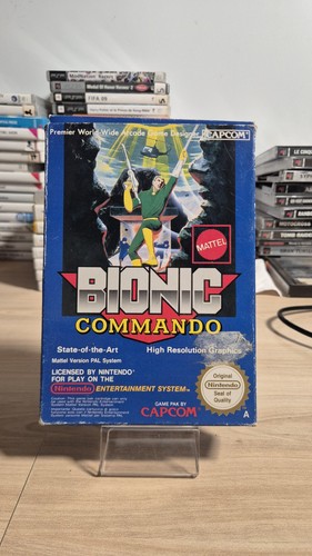 Bionic commando nintendo nes - bionic,
