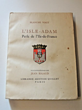 L'Isle-Adam Perle de l'Ile-de-France. Illustrations de Jean Rigaud  1953  N°