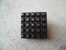 (n°19 ) old tool / OUTIL ANCIEN, plaquette boucharde  marteau tailleur de pierre