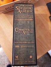 Coffret Collector VHS Le Seigneur Des Anneaux Version Longue Edition Spéciale 