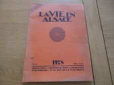 ALSATIQUE LA VIE EN ALSACE N°2 1978 ART MODERNE JEAN ARP DERAIN CAHN PEINTRE ART