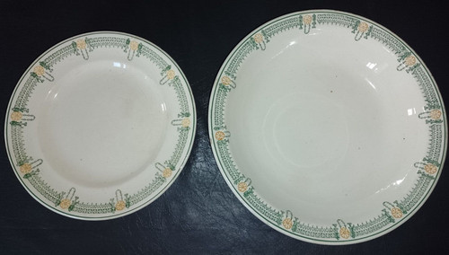 Plat service compotier - plat, de