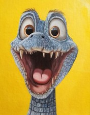 Peinture, tableau, huile sur