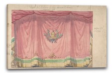 Toile cadres eugène - eugène, cicéri