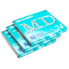 3 x Minidisc enregistrable