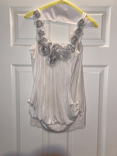 Off white top rose - off,