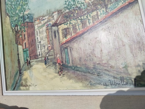 Deux tableaux encadrés - , –