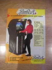 flyer de borne arcade: JEUTEL