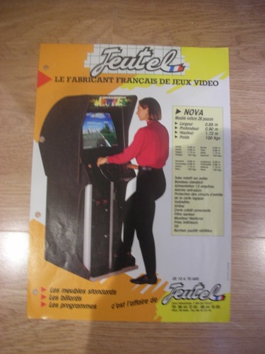 Flyer borne arcade - flyer, arcade: