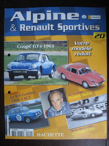 Fascicule alpine renault - 20,