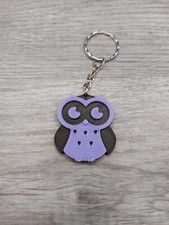 Porte-Clés Bijoux De Sac HIBOU / CHOUETTE Double couleur LBI3D