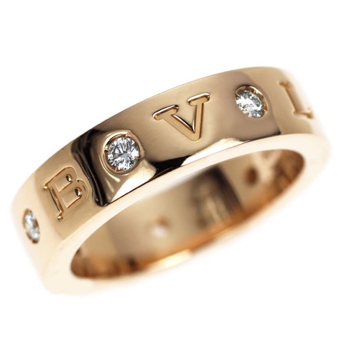 Bague diamant bulgari k18pg - diamant,