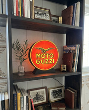 Enseigne Lumineuse Moto Guzzi