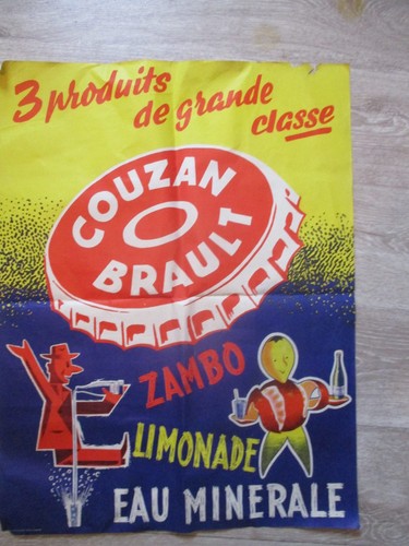 Affiche originale couzan - affiche,