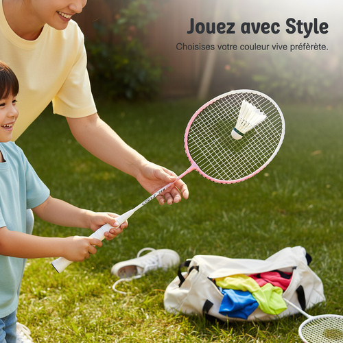 Raquette badminton loisir - de,