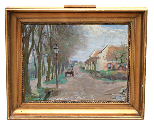 Tableau huile sur - sur, toile