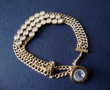 Bracelet triple rang chaines