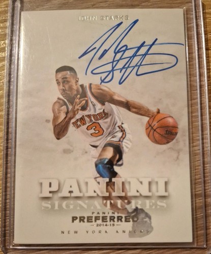 John starks panini - starks, signatures