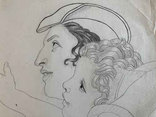 Très beau grand dessin - beau,