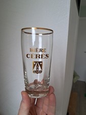 Ancien Verre A Bière Cérès Brasserie Lachapelle Sous Rougemont 90 Territoire De