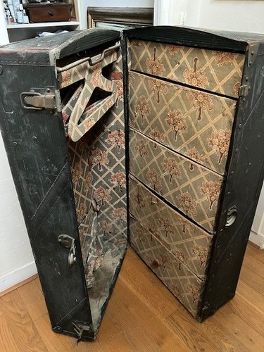 Belle malle cabine 1920 pour - malle,