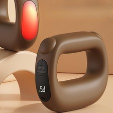 Mini appareil de massage vibrant et chauffant compact et portable pour les