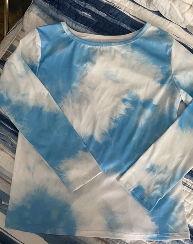 Tie dye long sleeve top - long,