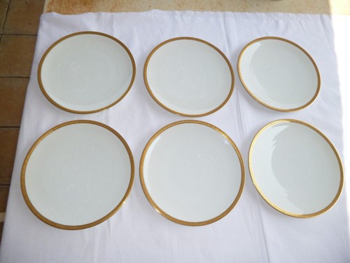 Assiettes limoges malevergne - 6,