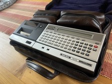 Vintage Tandy TRS-80 PC-2 Pocket Computer - WORKING - With carry Case & Cables